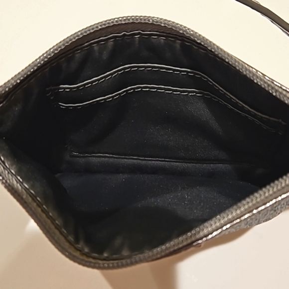 Coach women's metallic glitter shimmer coin wristlet - Picture 6 of 6